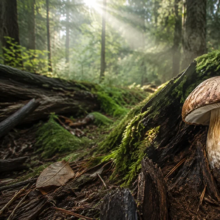 Wiederansiedlung bedrohter Pilze im Bayerischen Wald